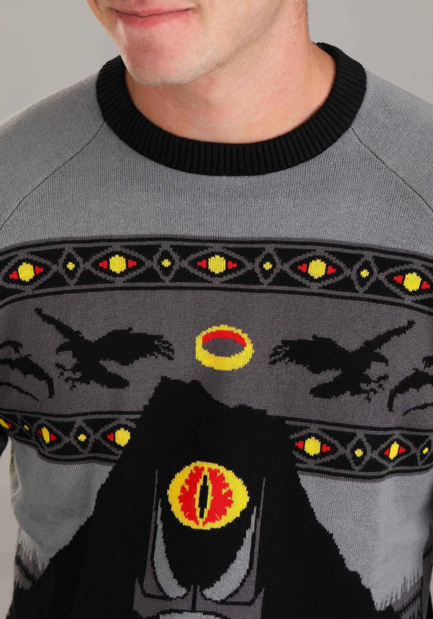 Mordor Lord Of The Rings Adult Ugly Sweater 10 Mordor Lord Of The Rings Adult Ugly Sweater - Image 8