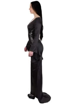 Plus Size The Addams Family Morticia Costume Dress For Women -Halloween Costumes morticia plus size costume alt 2