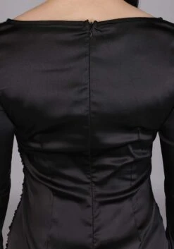 Plus Size The Addams Family Morticia Costume Dress For Women -Halloween Costumes morticia plus size costume alt 5