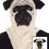 Adult Mouth Mover Pug Costume Mask 1 Adult Mouth Mover Pug Costume Mask -Halloween Costumes mouth mover pug mask