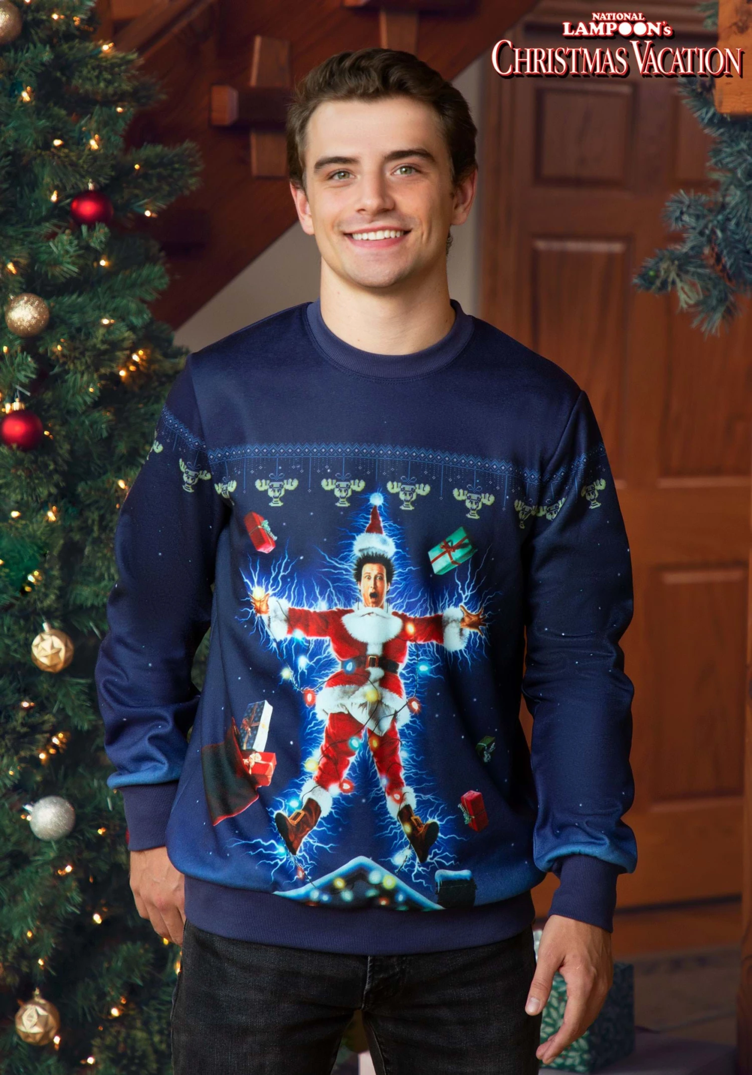 Movie Poster Christmas Vacation Ugly Sweatshirt For Adults 3 Movie Poster Christmas Vacation Ugly Sweatshirt For Adults