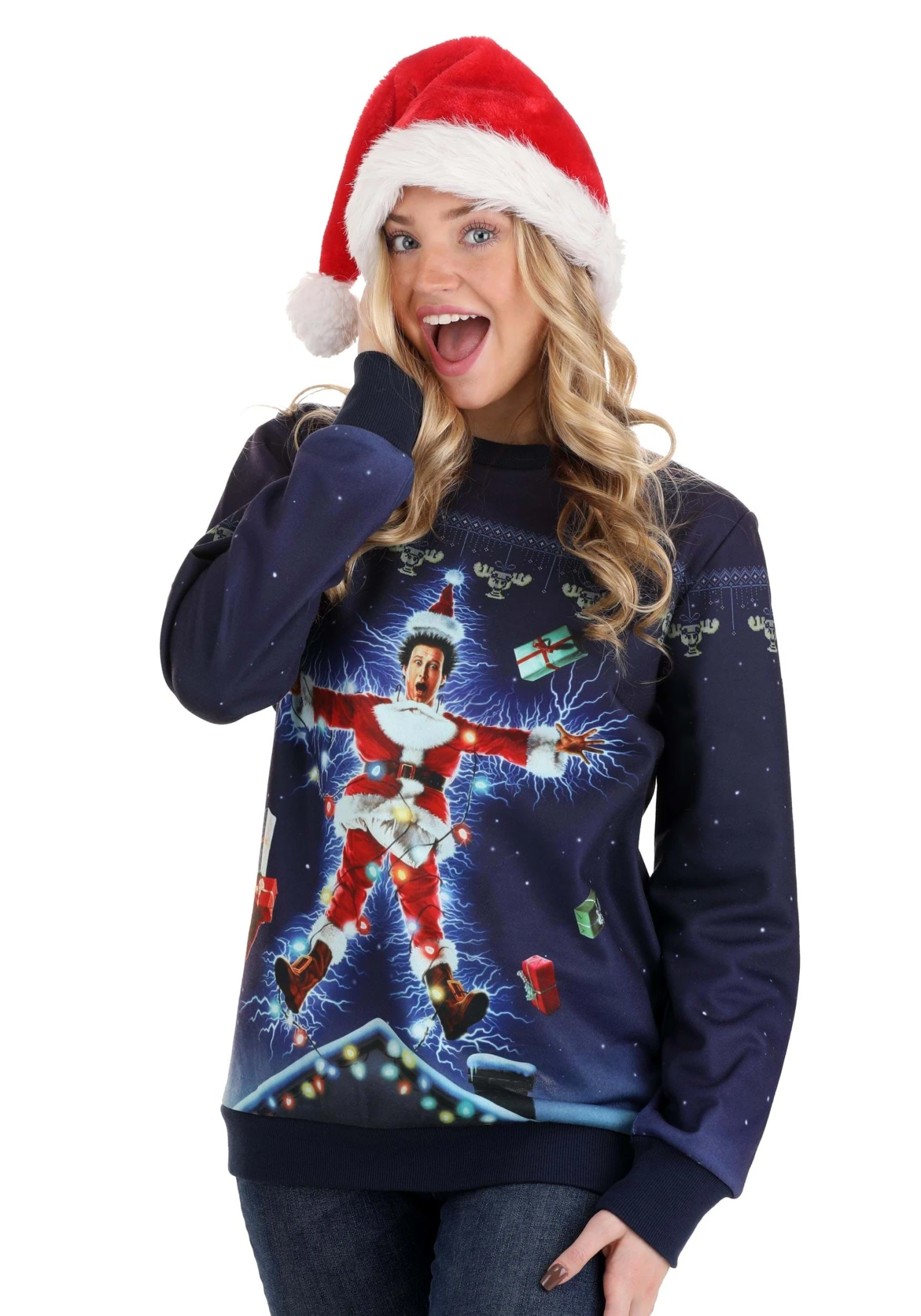 Movie Poster Christmas Vacation Ugly Sweatshirt For Adults 7 Movie Poster Christmas Vacation Ugly Sweatshirt For Adults - Image 5