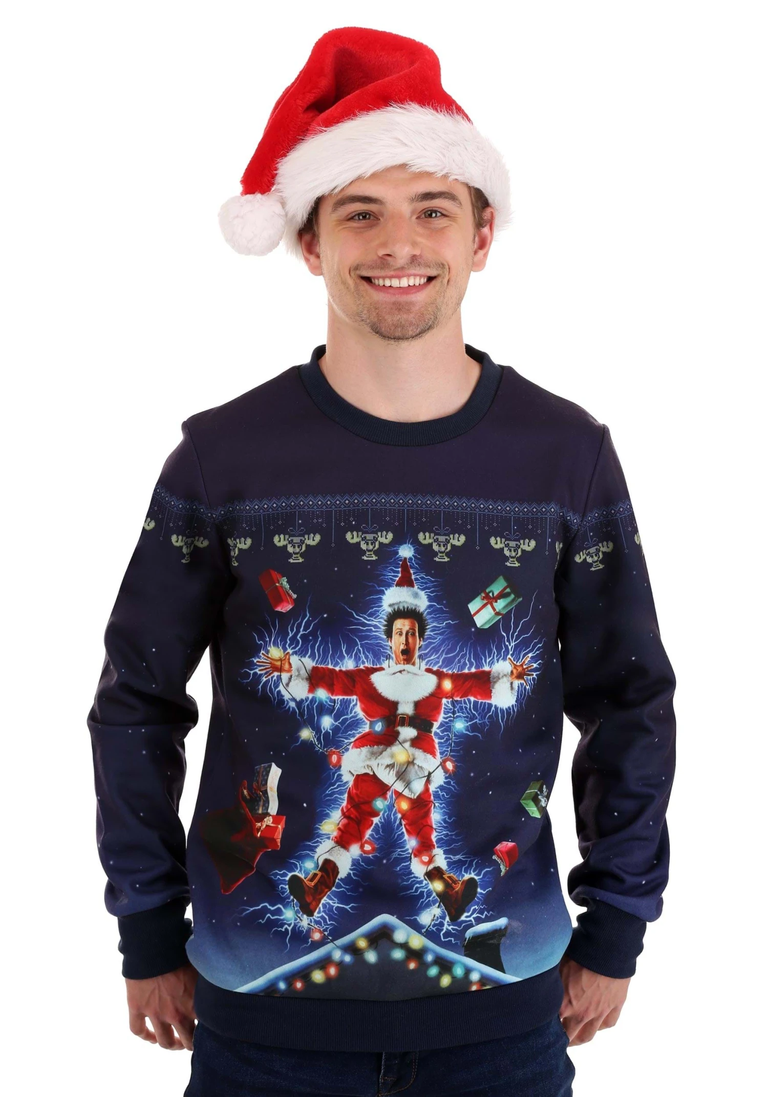 Movie Poster Christmas Vacation Ugly Sweatshirt For Adults 6 Movie Poster Christmas Vacation Ugly Sweatshirt For Adults - Image 4