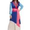 Mulan Blue Dress Costume For Women 2 Mulan Blue Dress Costume For Women -Halloween Costumes mulan womens blue dress costume