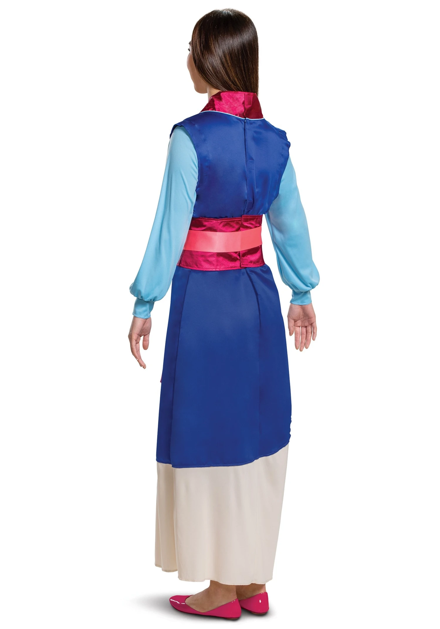 Mulan Blue Dress Costume For Women 4 Mulan Blue Dress Costume For Women - Image 2