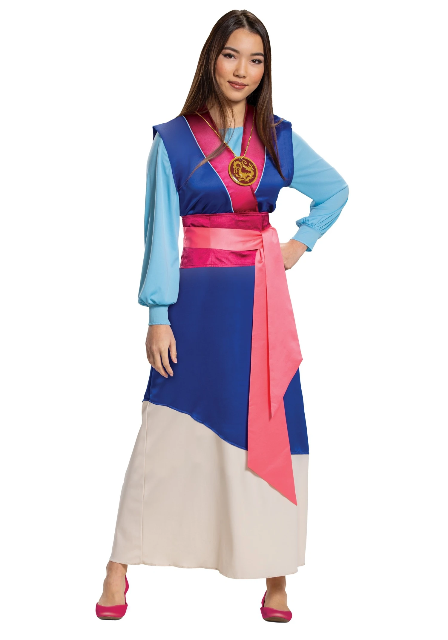 Mulan Blue Dress Costume For Women 3 Mulan Blue Dress Costume For Women