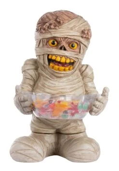 Mummy Candy Bowl Halloween Decoration 7 Mummy Candy Bowl Halloween Decoration -Halloween Costumes mummy candy bowl decoration alt 2