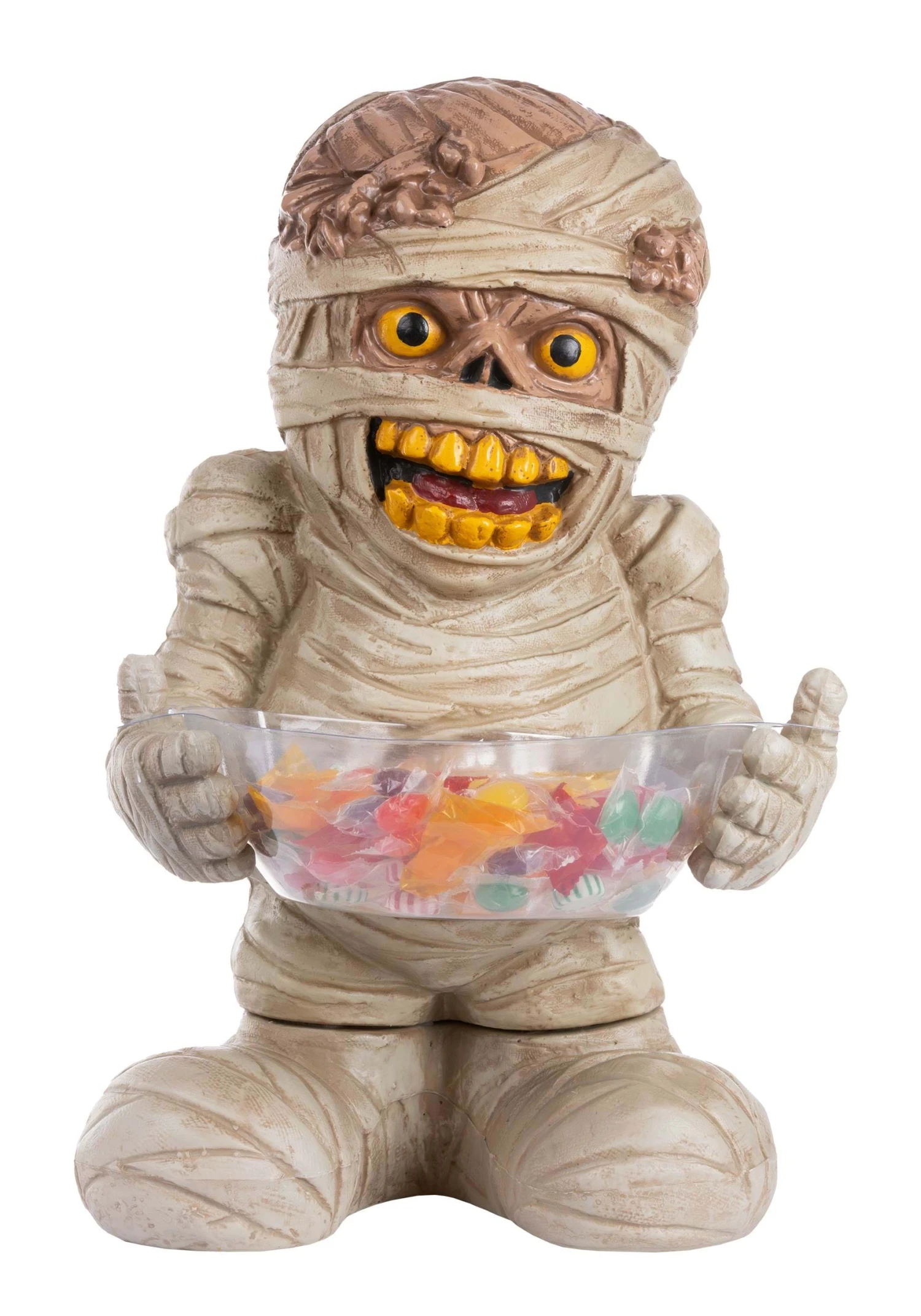 Mummy Candy Bowl Halloween Decoration 5 Mummy Candy Bowl Halloween Decoration - Image 3