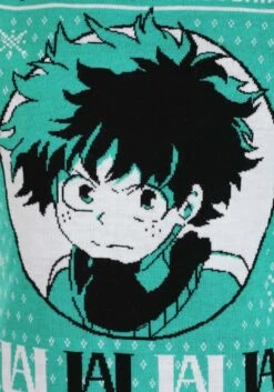 My Hero Academia Adult Ugly Christmas Sweater -Halloween Costumes my hero academia ugly christmas sweater alt 1