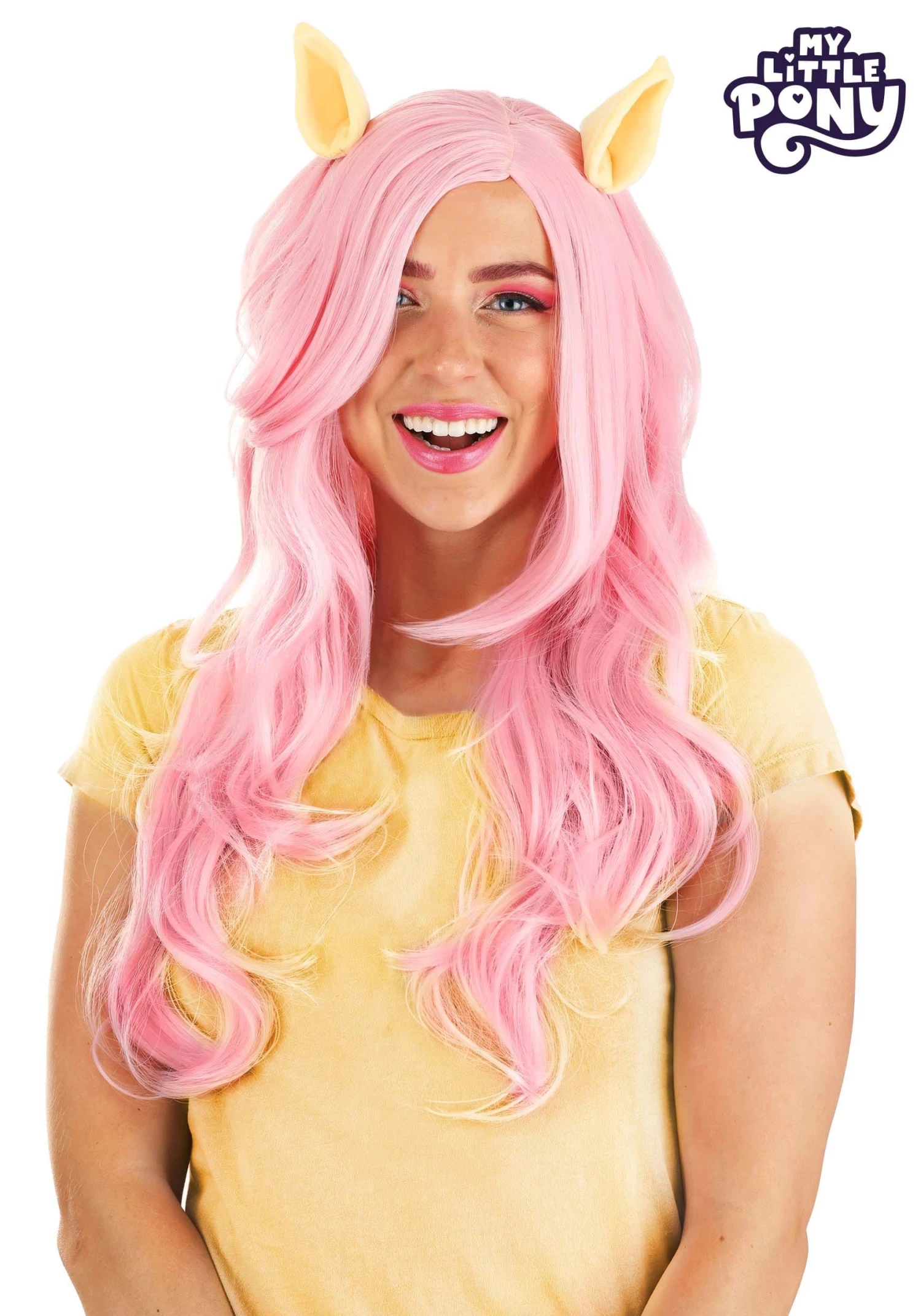 My Little Pony Fluttershy Women's Wig 3 My Little Pony Fluttershy Women's Wig