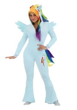 My Little Pony Rainbow Dash Costume For Adults -Halloween Costumes my little pony rainbow dash costume alt 7