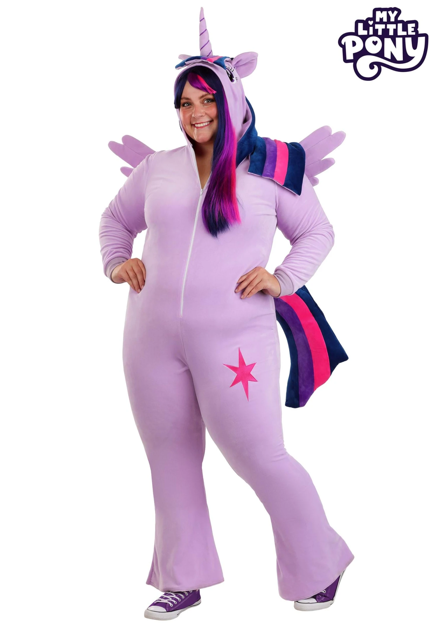 Plus Size My Little Pony Twilight Sparkle Costume For Women 3 Plus Size My Little Pony Twilight Sparkle Costume For Women