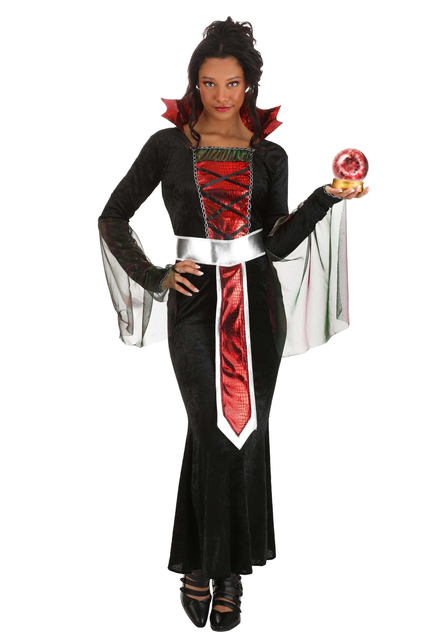 Women's Mystic Sorceress Costume Dress 3 Women's Mystic Sorceress Costume Dress