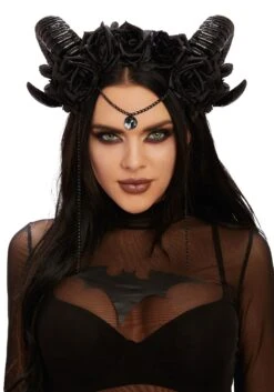 Dreamgirl Mythical Ram's Horn Headband For Women