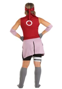 Naruto Shippuden Sakura Haruno Costume For Women 22 Naruto Shippuden Sakura Haruno Costume For Women -Halloween Costumes naruto shippuden adult sakura hurona costume alt 3