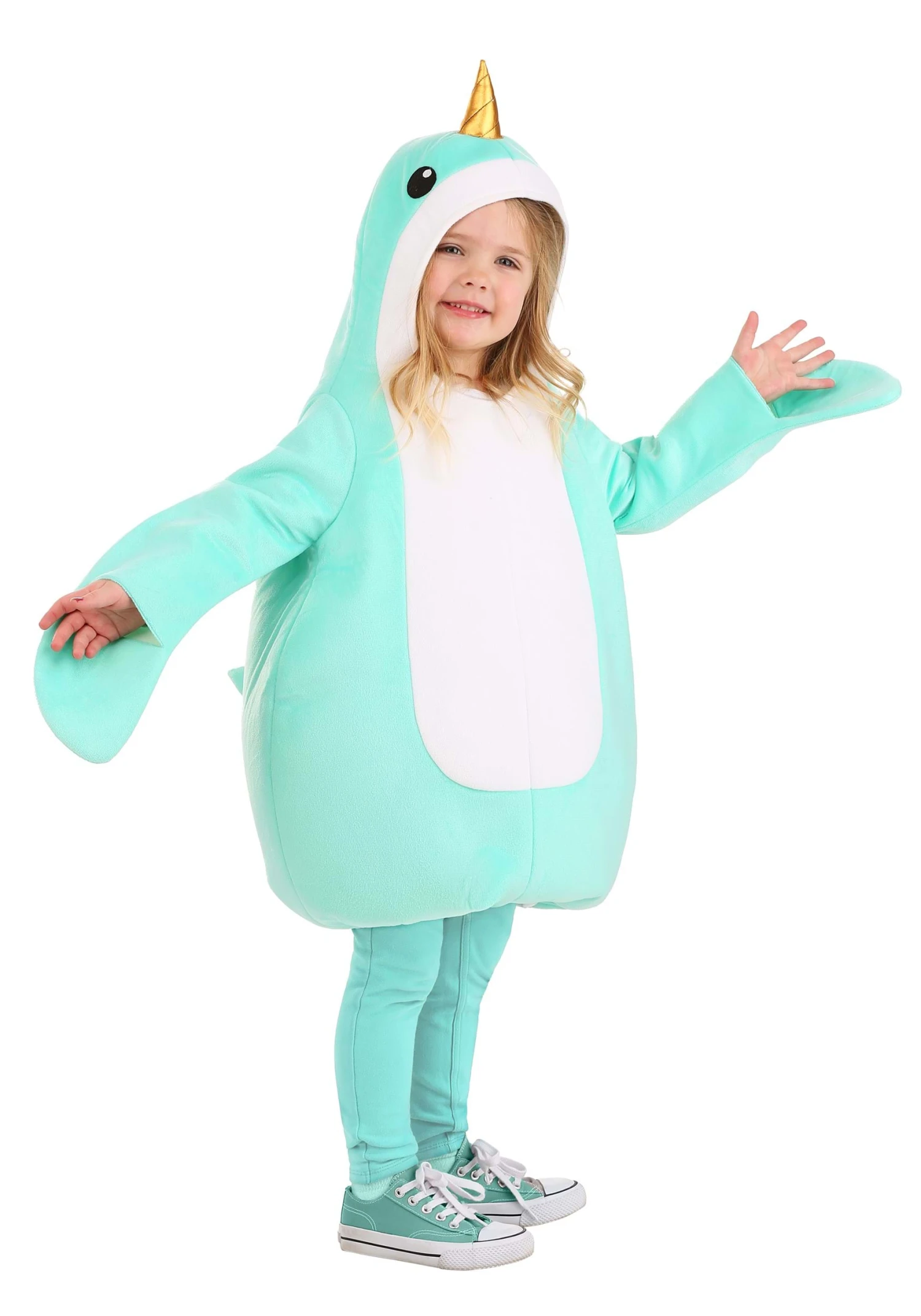 Narwhal Toddler Costume 5 Narwhal Toddler Costume - Image 3