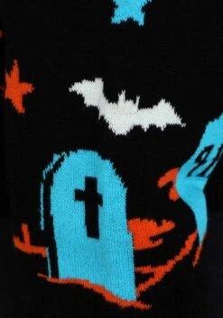 Neon Halloween Sweater For Adults -Halloween Costumes neon halloween sweater alt 2