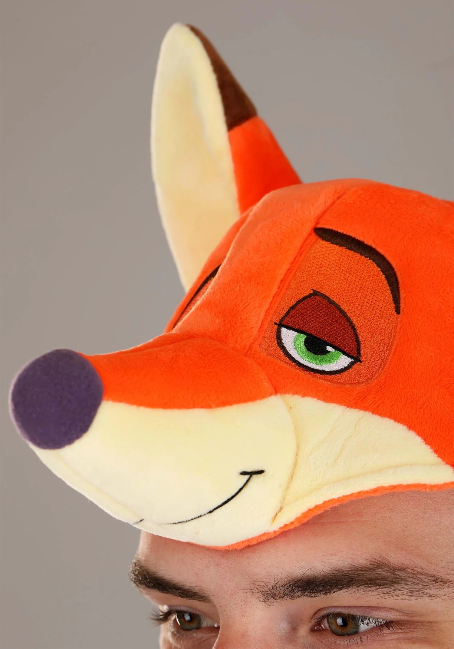 Zootopia Nick Wilde Face Soft Costume Headband 5 Zootopia Nick Wilde Face Soft Costume Headband - Image 3