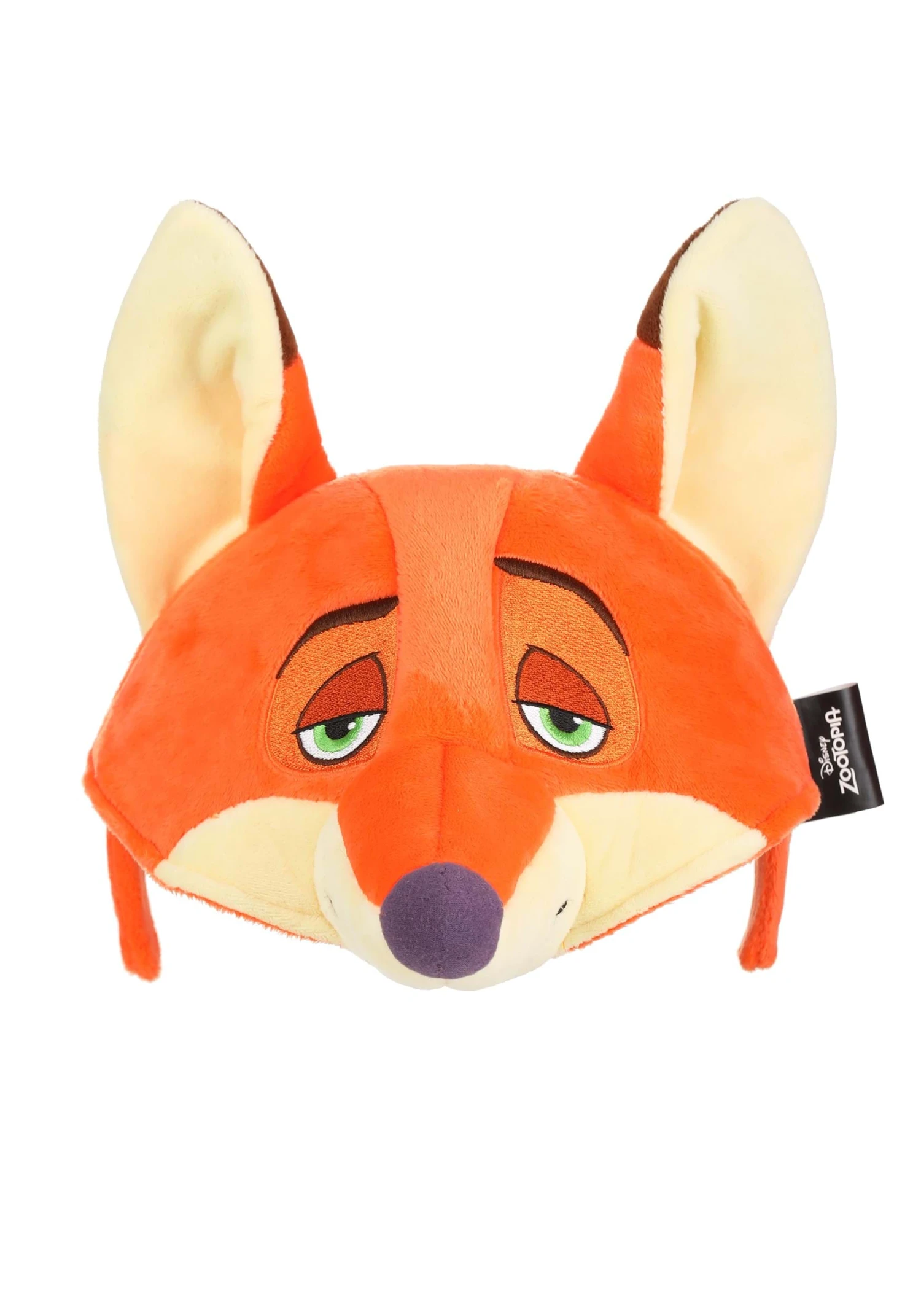 Zootopia Nick Wilde Face Soft Costume Headband 4 Zootopia Nick Wilde Face Soft Costume Headband - Image 2