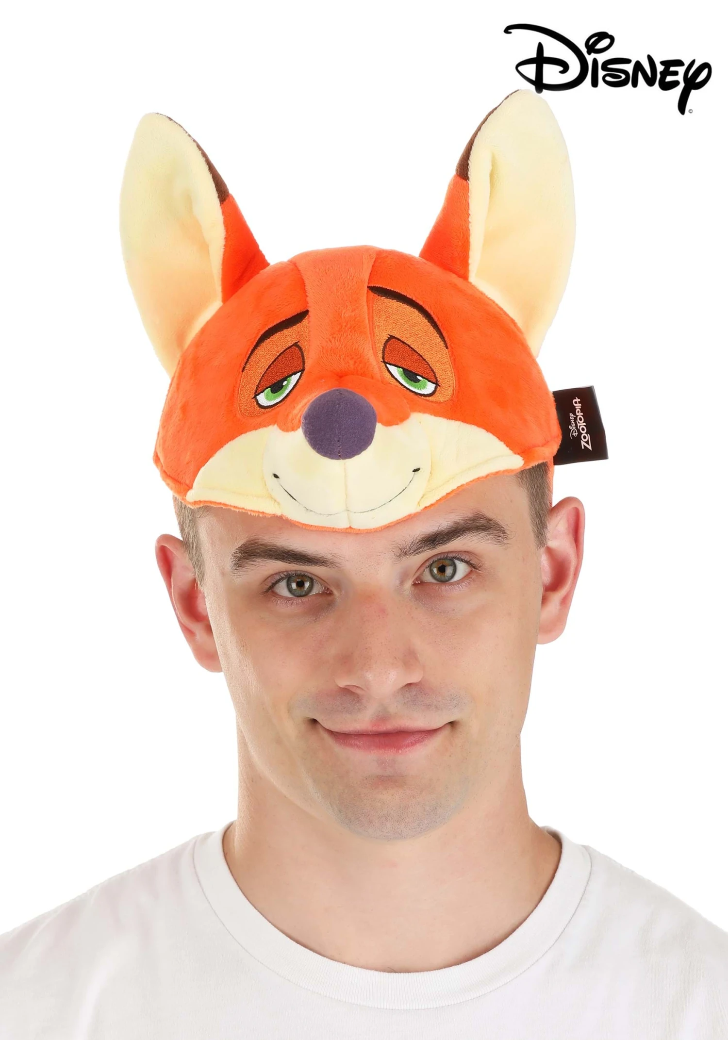 Zootopia Nick Wilde Face Soft Costume Headband 3 Zootopia Nick Wilde Face Soft Costume Headband