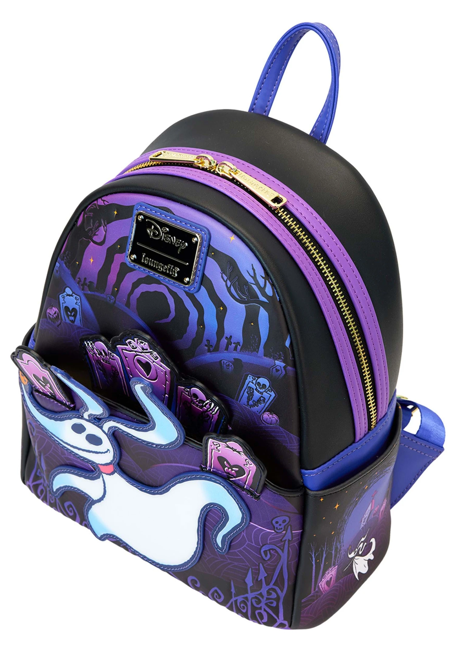 Disney Nightmare Before Christmas Zero Mini Backpack By Loungefly 4 Disney Nightmare Before Christmas Zero Mini Backpack By Loungefly - Image 2