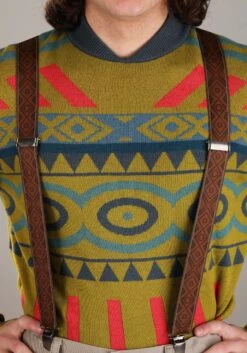 Oaken Hat, Sweater & Suspenders Costume Kit For Adults 8 Oaken Hat, Sweater & Suspenders Costume Kit For Adults -Halloween Costumes oaken hat sweater suspenders kit alt 2