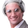 Old Man Comb Over Grey Wig -Halloween Costumes old man comb over wig