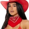 Forplay Old Town Red Cowboy Hat Accessory 2 Forplay Old Town Red Cowboy Hat Accessory -Halloween Costumes old town red cowboy hat