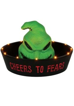 Disney Oogie Boogie Roulette Light Up Candy Bowl Decoration