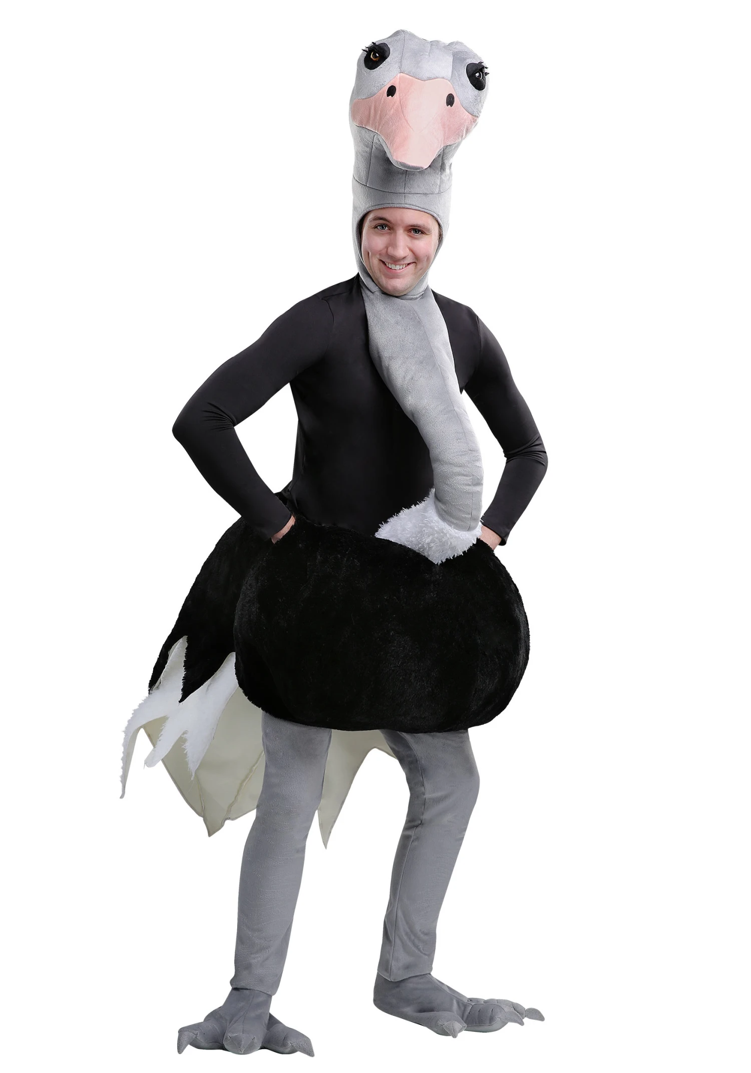 Ostrich Adult Costume 3 Ostrich Adult Costume