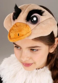 Ostrich Soft Headband, Collar, And Tail Accessory Kit -Halloween Costumes ostrich soft headband collar tail kit alt 1