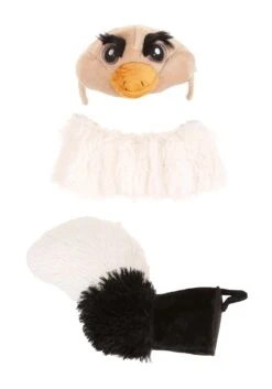 Ostrich Soft Headband, Collar, And Tail Accessory Kit -Halloween Costumes ostrich soft headband collar tail kit alt 4