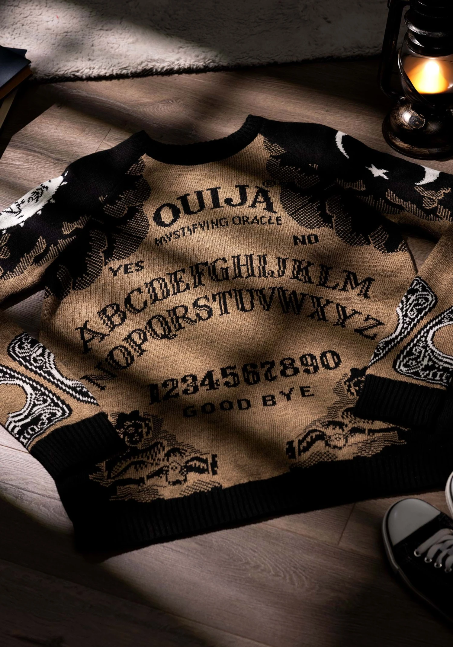 Ouija Board Adult Halloween Sweater 6 Ouija Board Adult Halloween Sweater - Image 4