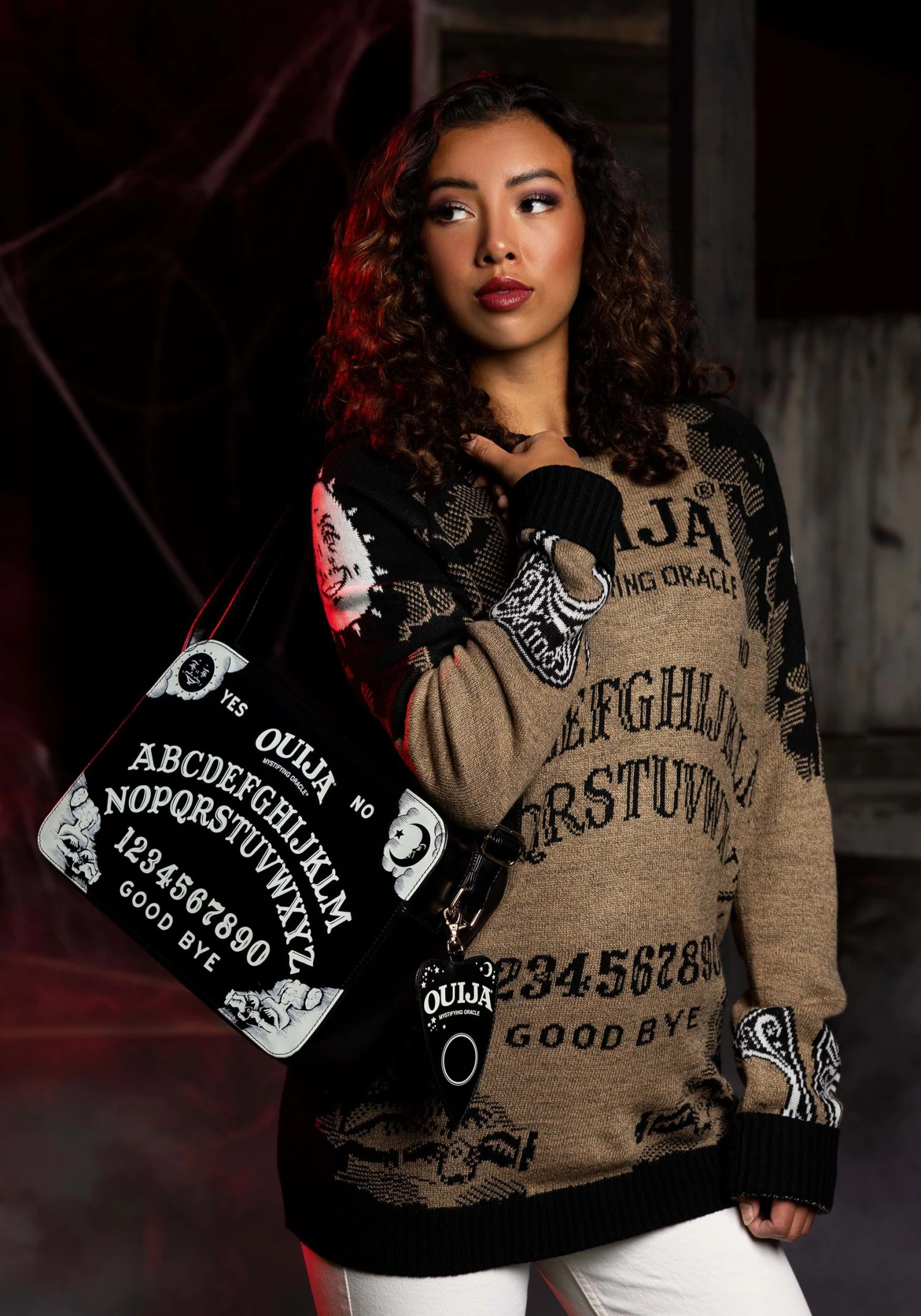 Glow In The Dark Ouija Board Costume Purse 4 Glow In The Dark Ouija Board Costume Purse - Image 2