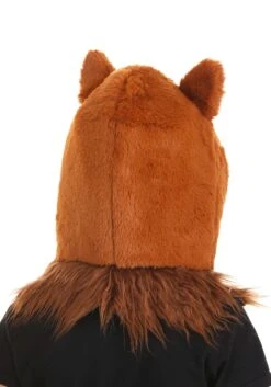 Open Face Owl Costume Hood/Mask -Halloween Costumes owl open face mask alt 4