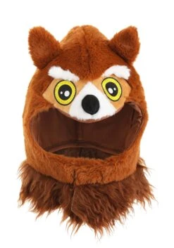 Open Face Owl Costume Hood/Mask -Halloween Costumes owl open face mask alt 5