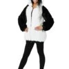 Panda Hooded Jacket Costume For Women -Halloween Costumes panda hoodie womens costume