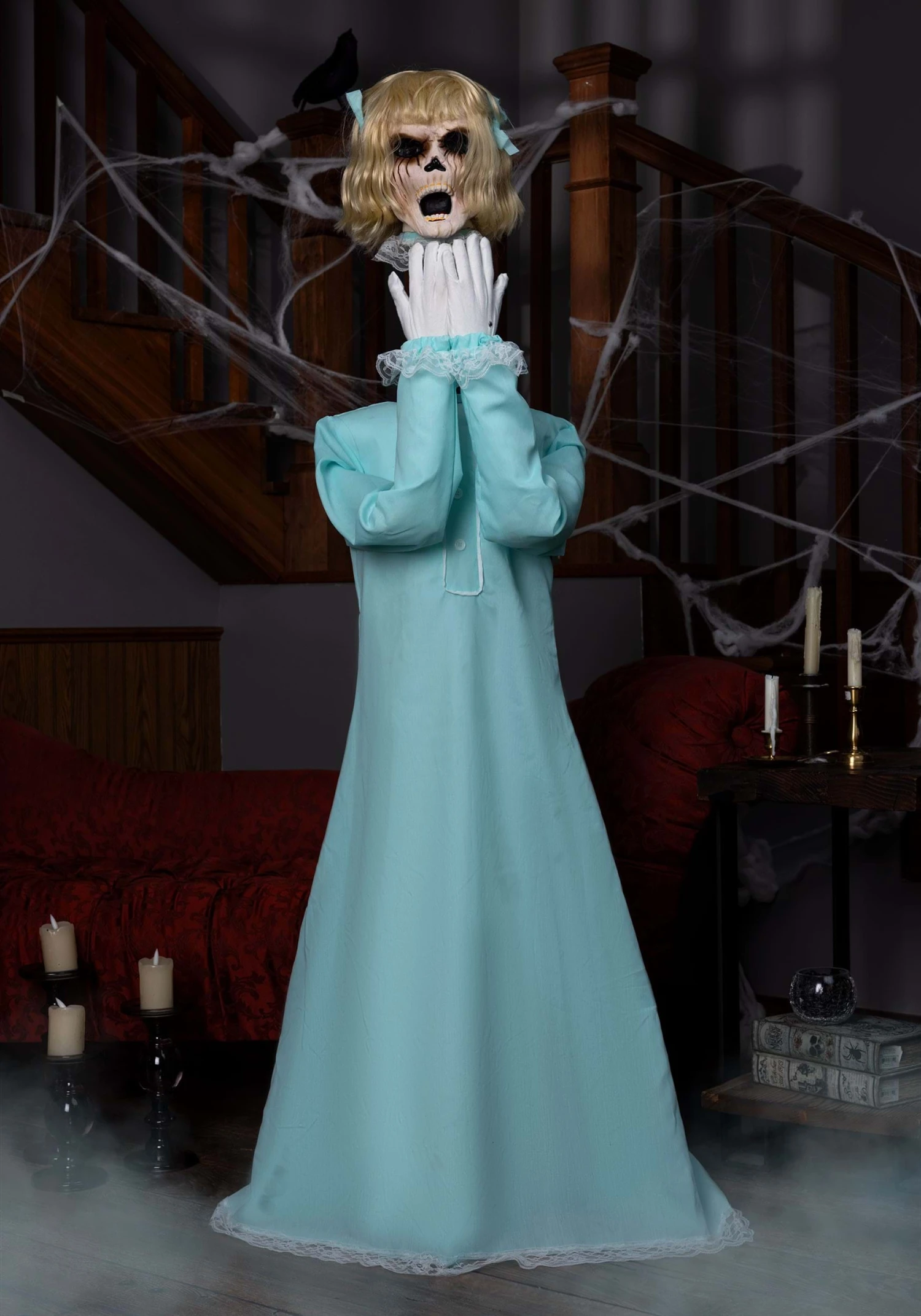 5FT Peekaboo Penny Animatronic Decoration - Tekky 4 5FT Peekaboo Penny Animatronic Decoration - Tekky - Image 2