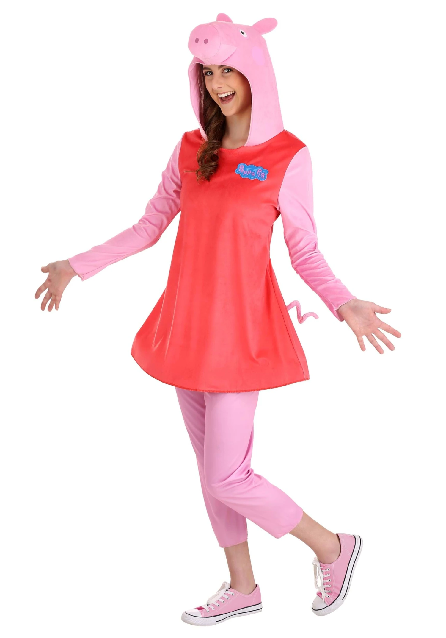 Deluxe Peppa Pig Costume For Women 14 Deluxe Peppa Pig Costume For Women - Image 12