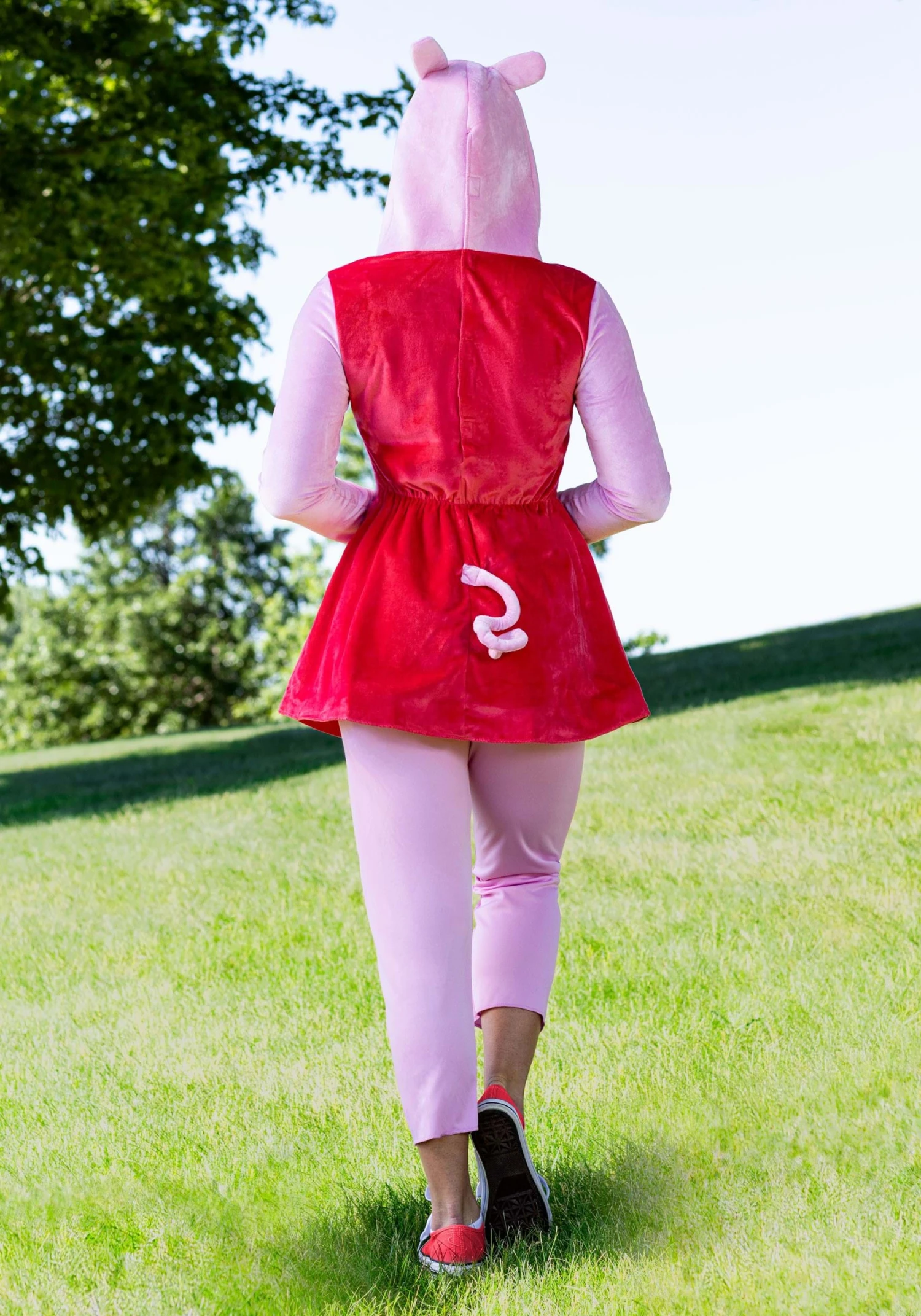 Deluxe Peppa Pig Costume For Women 5 Deluxe Peppa Pig Costume For Women - Image 3