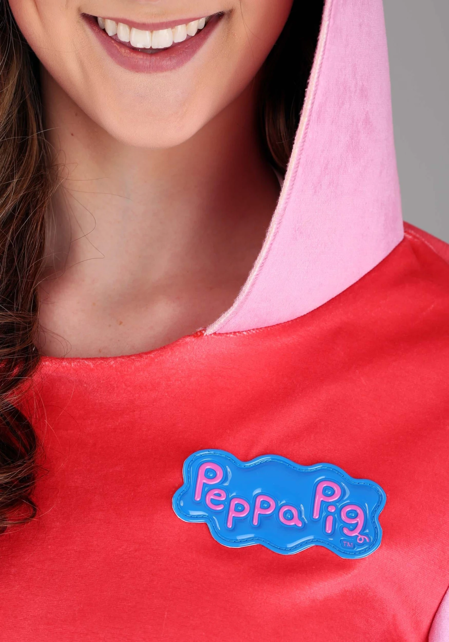 Deluxe Peppa Pig Costume For Women 7 Deluxe Peppa Pig Costume For Women - Image 5