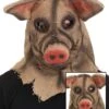 Pig Scarecrow Mouth Mover Mask -Halloween Costumes pig scarecrow mouth mover mask