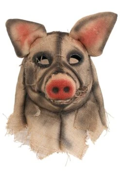 Pig Scarecrow Mouth Mover Mask -Halloween Costumes pig scarecrow mouth mover mask alt 4