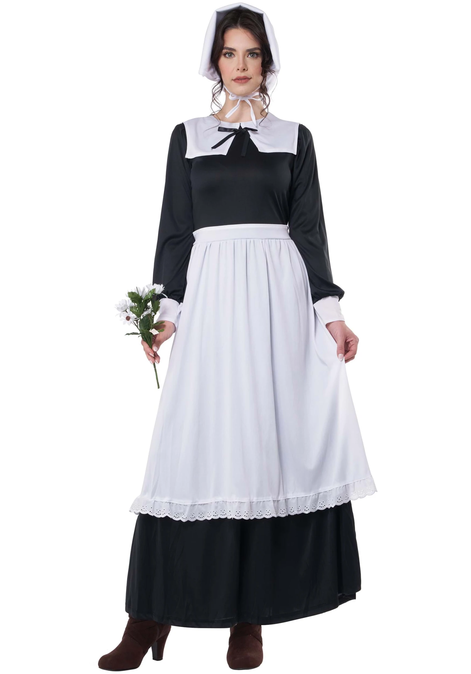 Pilgrim Women's Costume 3 Pilgrim Women's Costume
