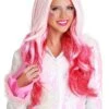 Exclusive Pink Ombré Wig 2 Exclusive Pink Ombré Wig -Halloween Costumes pink ombre wig