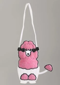 Pink Purse Shaped Like A Poodle -Halloween Costumes pink poodle purse alt 2