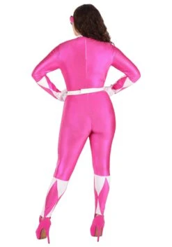 Disguise Pink Ranger Sassy Bodysuit Costume 14 Disguise Pink Ranger Sassy Bodysuit Costume -Halloween Costumes pink ranger sassy bodysuit costume alt 5