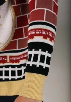 Platform 9 3/4 Harry Potter Christmas Sweater For Adults -Halloween Costumes platform 9 3 4 harry potter sweater alt 1