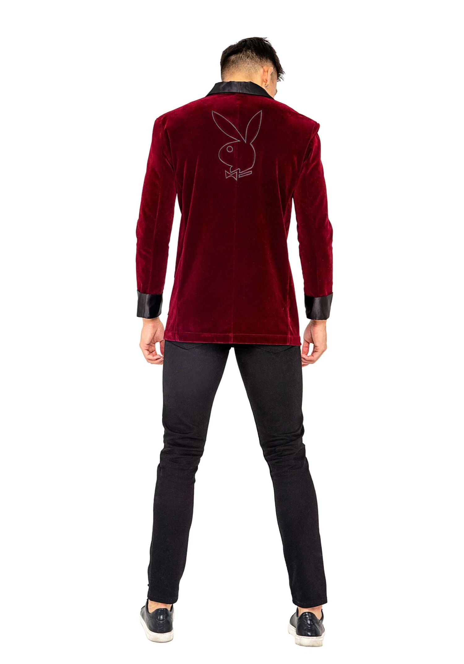 Roma Playboy Smoking Jacket For Men 4 Roma Playboy Smoking Jacket For Men - Image 2