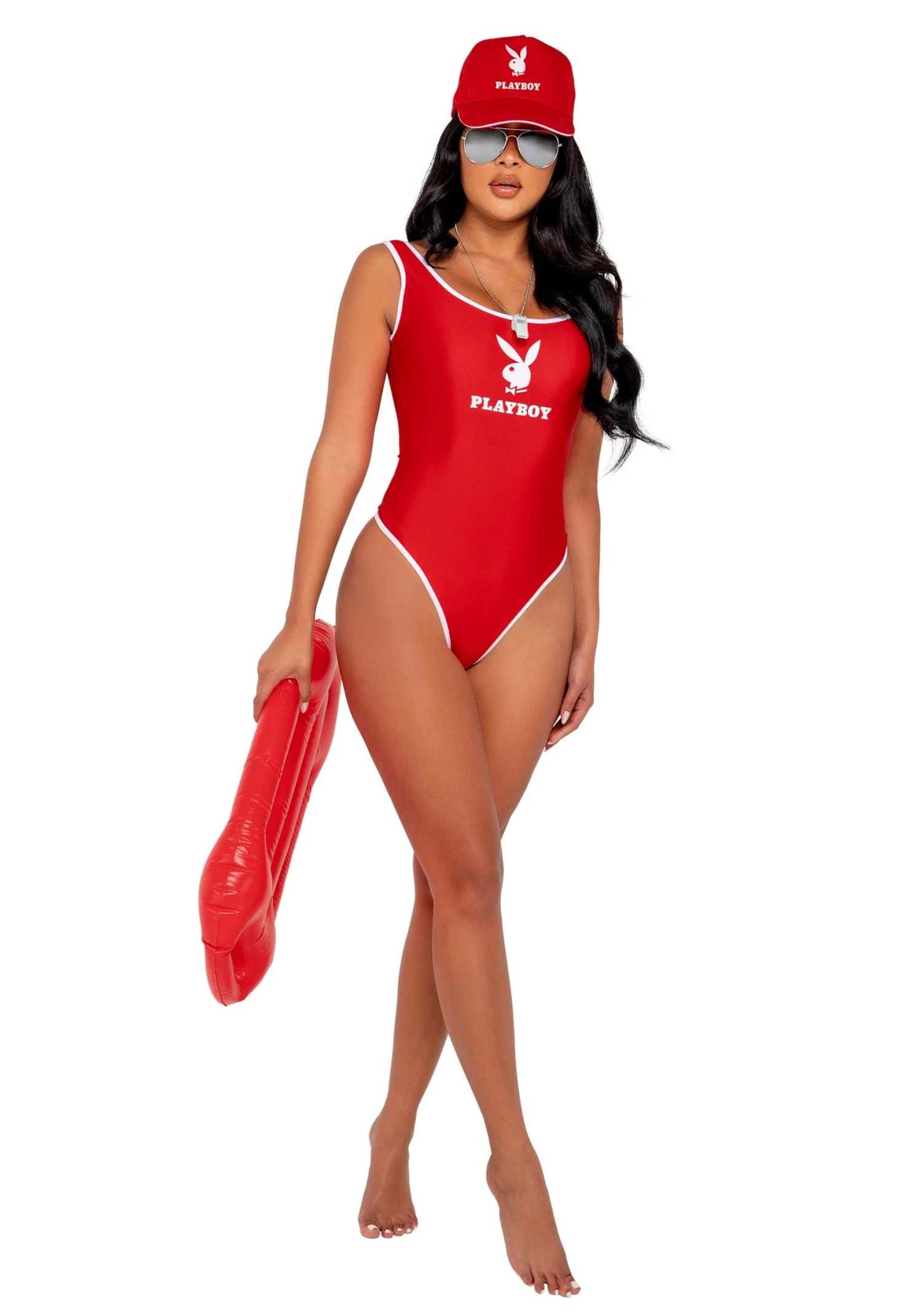 Roma Women's Playboy Beach Patrol Costume 3 Roma Women's Playboy Beach Patrol Costume